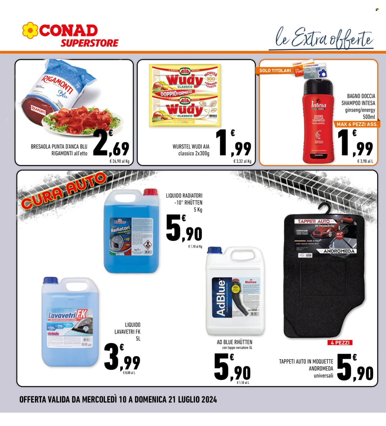 Leták Conad Superstore - 10.7.2024 - 21.7.2024. Strana 2