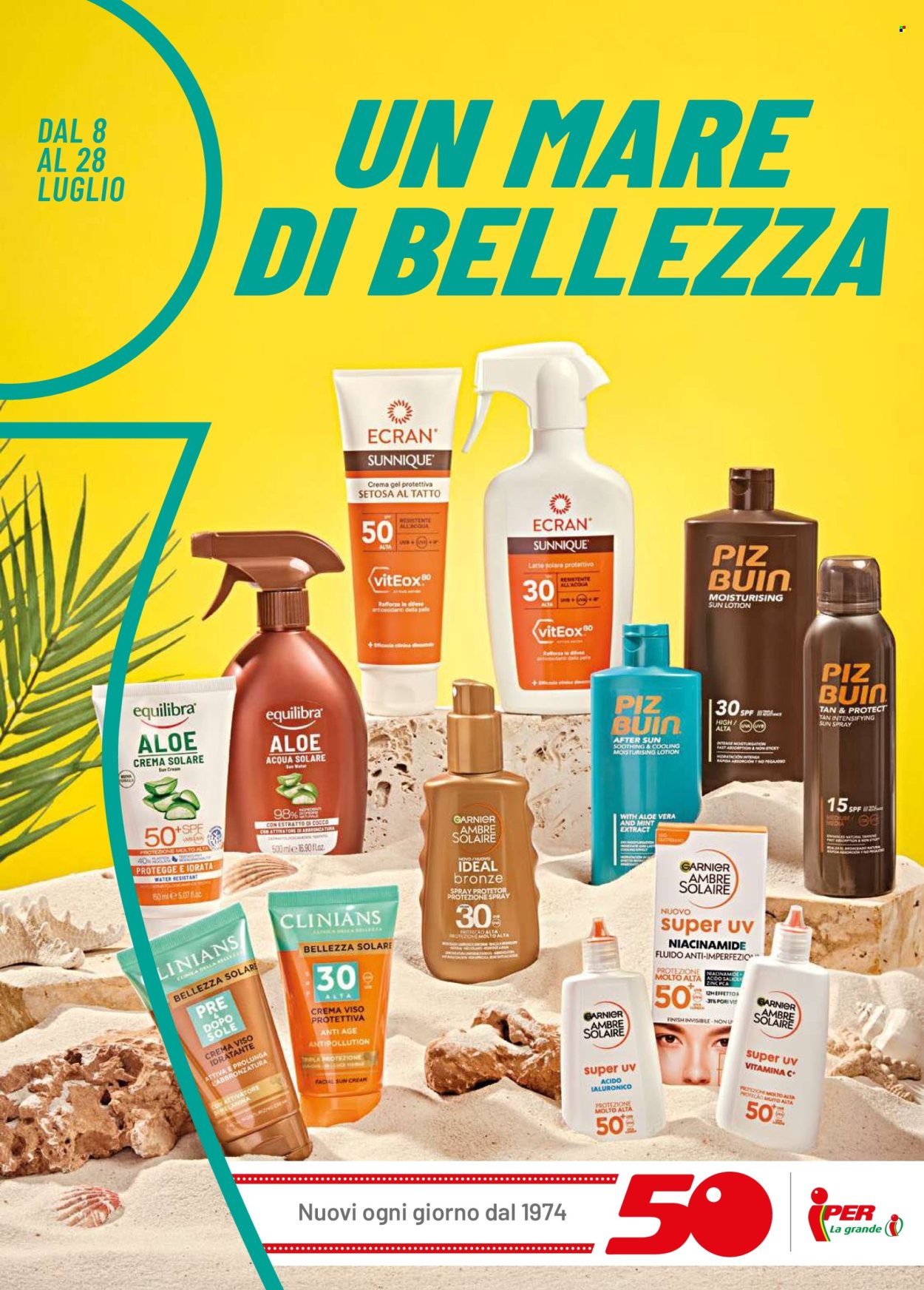 Volantino Iper, La grande i - 8/7/2024 - 28/7/2024. Pagina 1