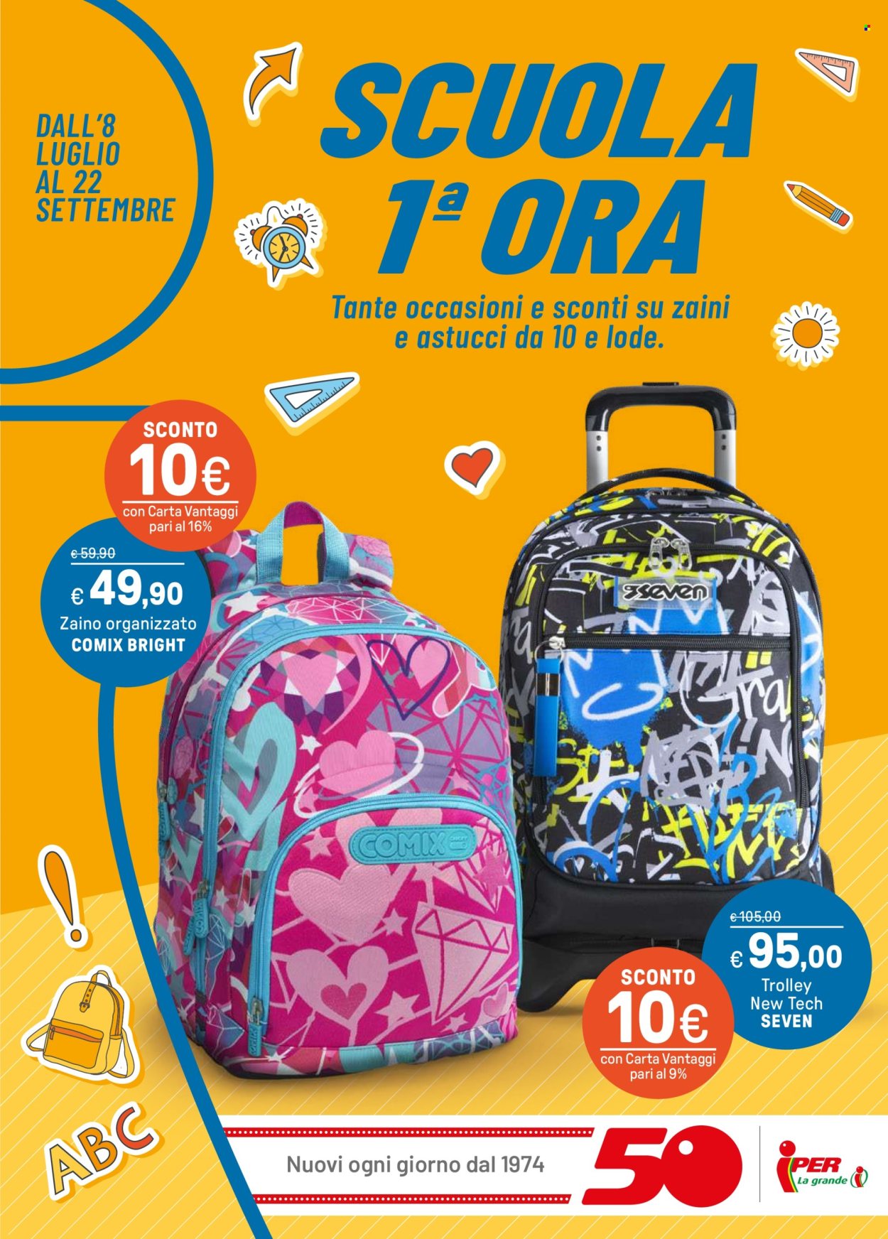 Leták Iper, La grande i - 8.7.2024 - 22.9.2024. Strana 1