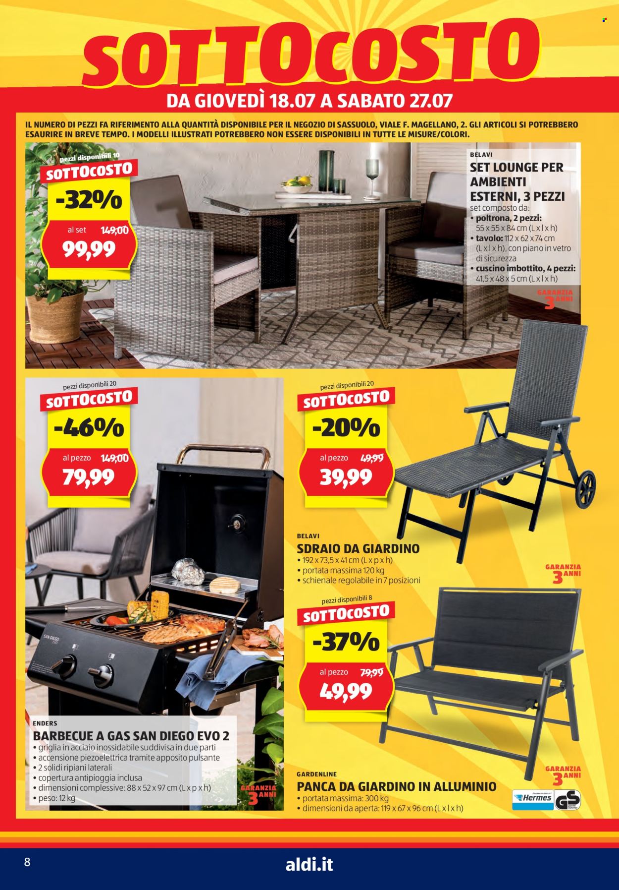 Volantino Aldi - 18/7/2024 - 21/7/2024. Pagina 8