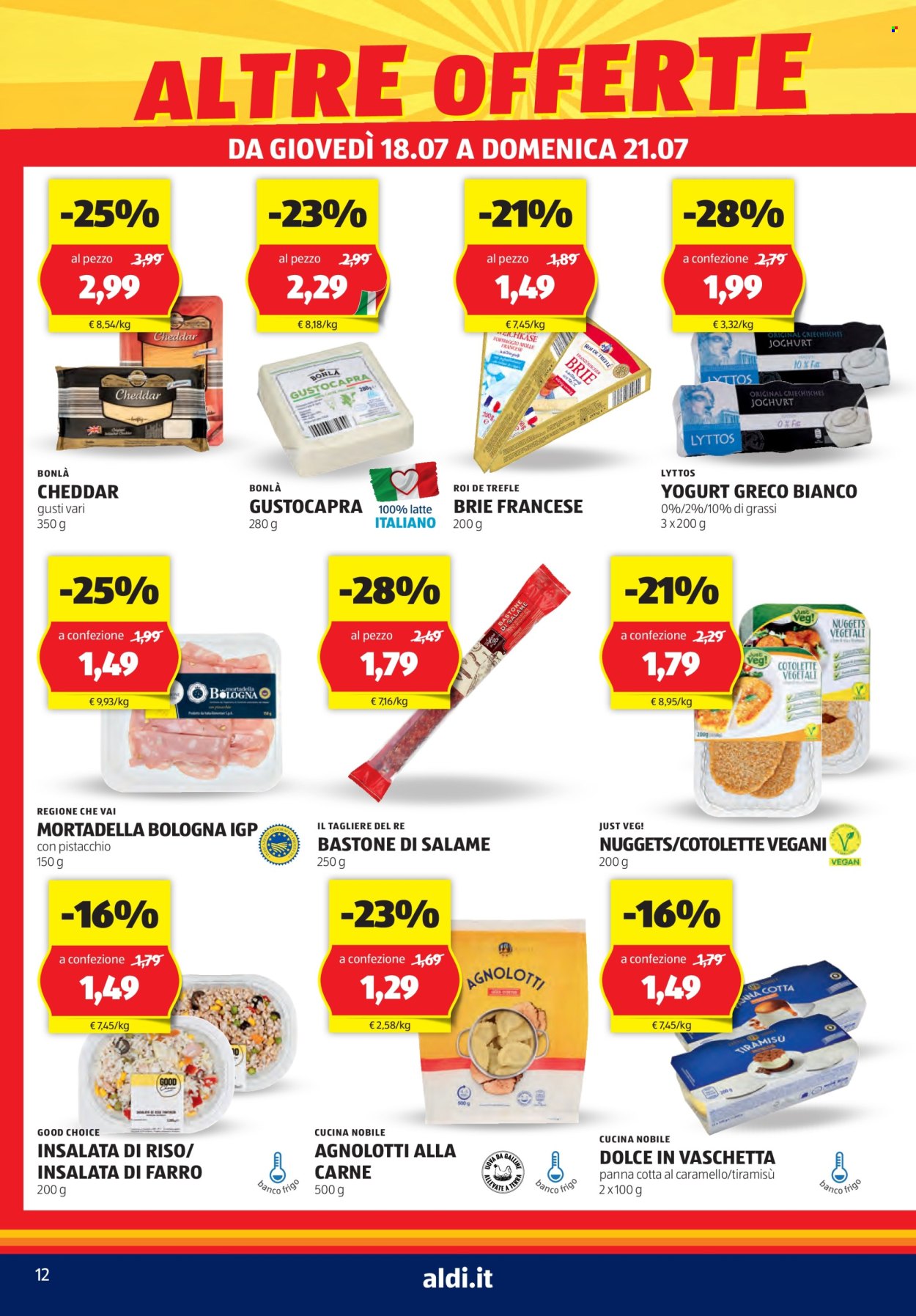 Volantino Aldi - 18/7/2024 - 21/7/2024. Pagina 12