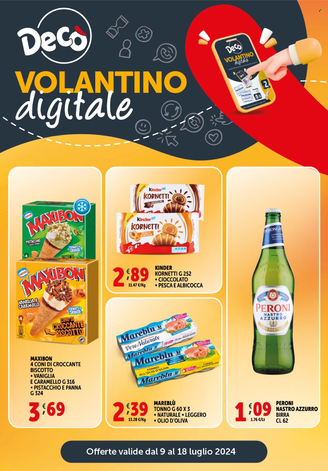 Volantino Deco - 9/7/2024 - 18/7/2024. Pagina 1