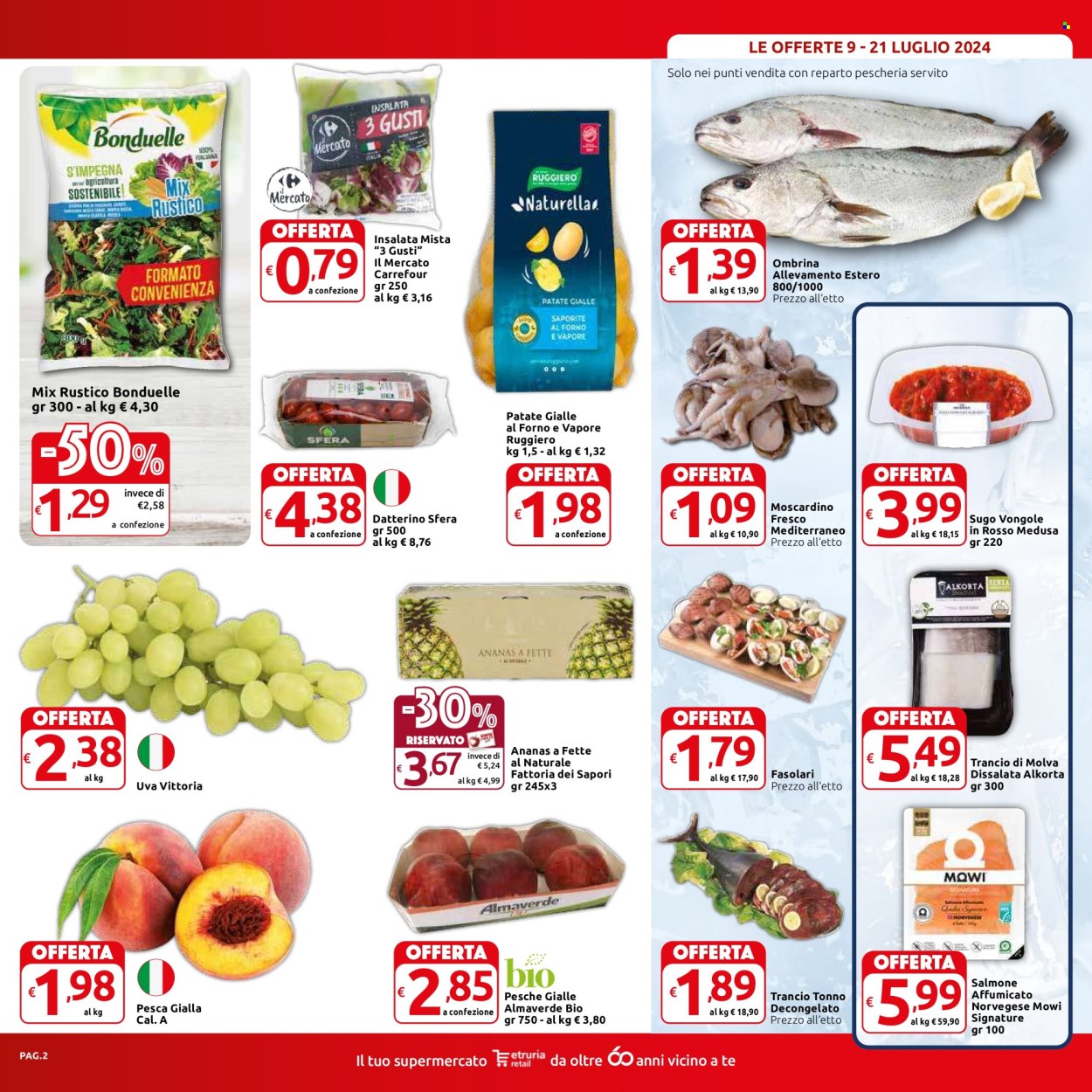 Leták Carrefour - 9.7.2024 - 21.7.2024. Strana 2