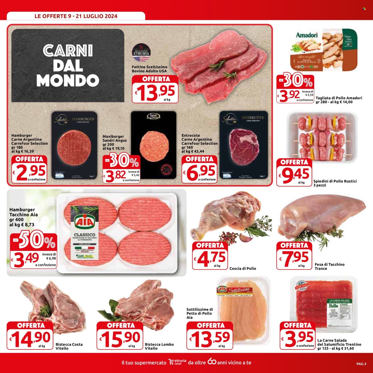 Leták Carrefour - 9.7.2024 - 21.7.2024. Strana 3