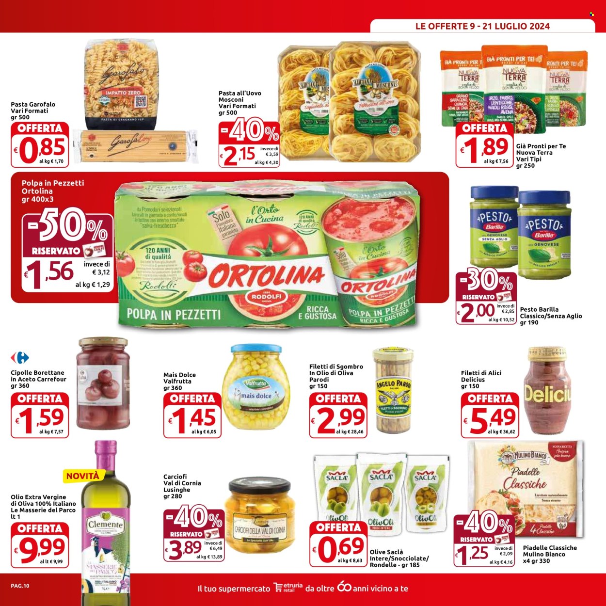 Volantino Carrefour - 9/7/2024 - 21/7/2024. Pagina 10