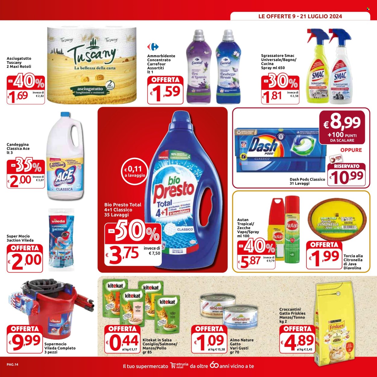 Leták Carrefour - 9.7.2024 - 21.7.2024. Strana 14