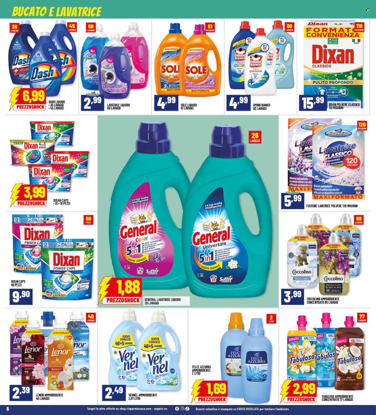 Volantino Risparmio Casa - 10/7/2024 - 21/7/2024. Pagina 6