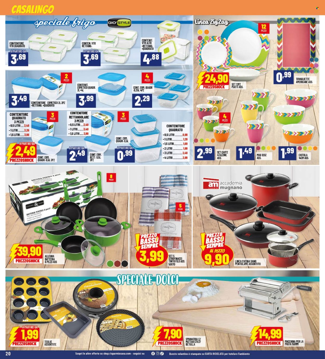 Leták Risparmio Casa - 10.7.2024 - 21.7.2024. Strana 20