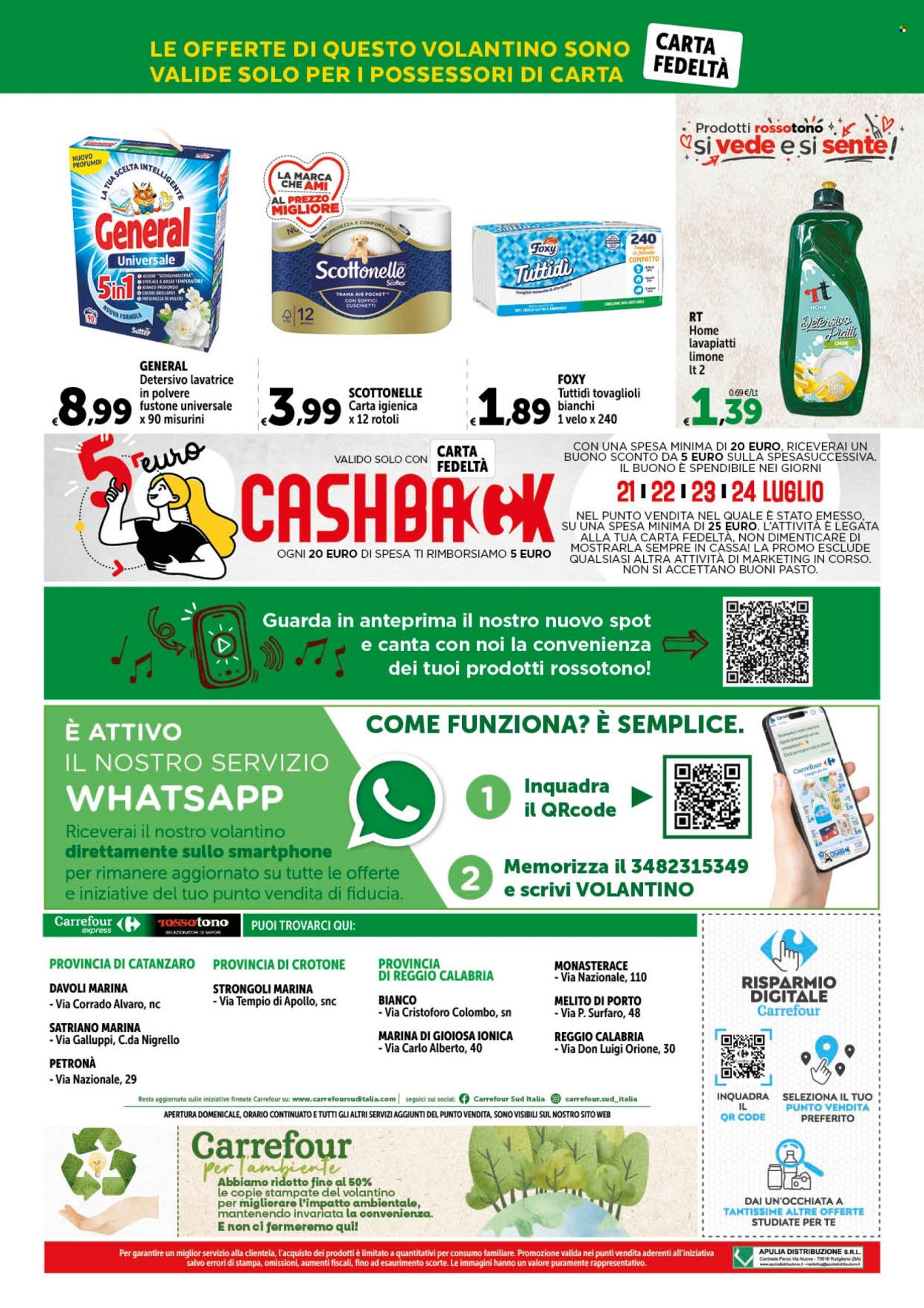 Volantino Carrefour - 11/7/2024 - 20/7/2024. Pagina 26