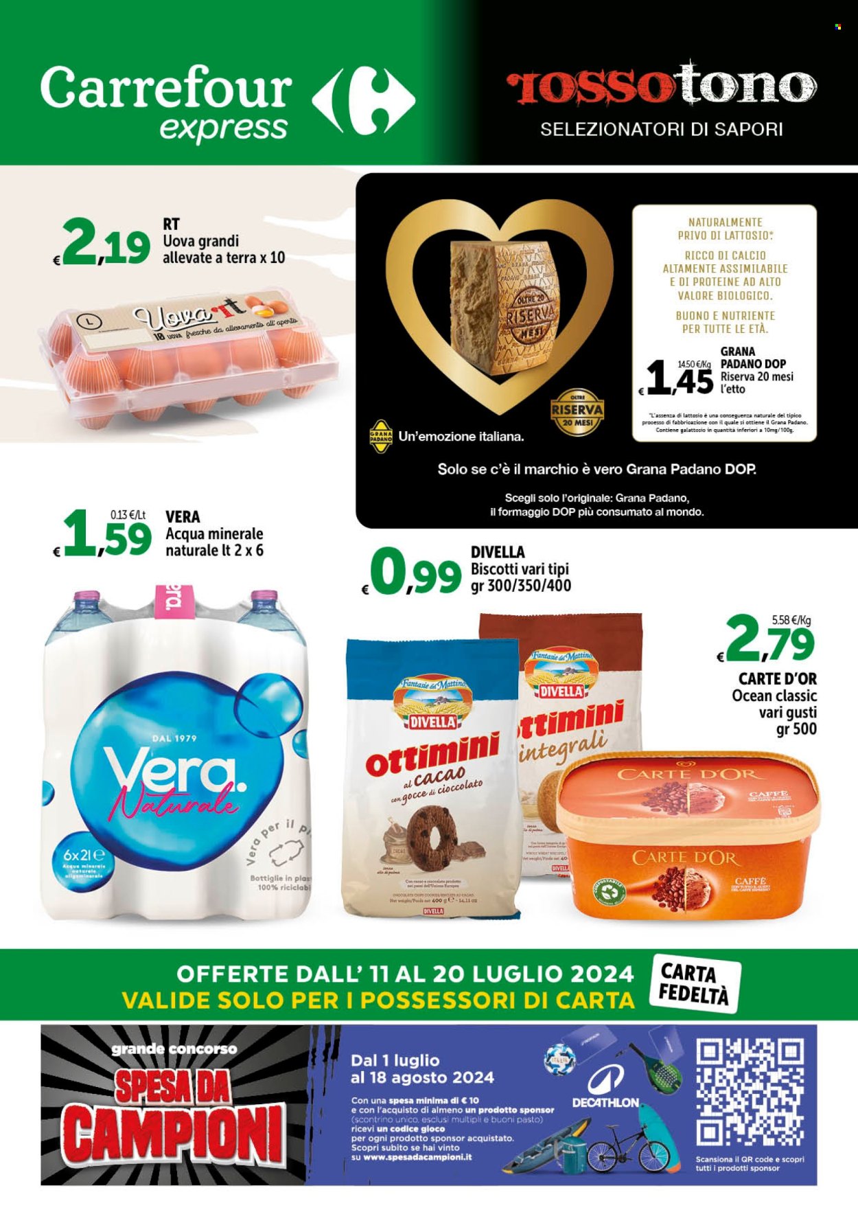 Volantino Carrefour - 11/7/2024 - 20/7/2024. Pagina 1