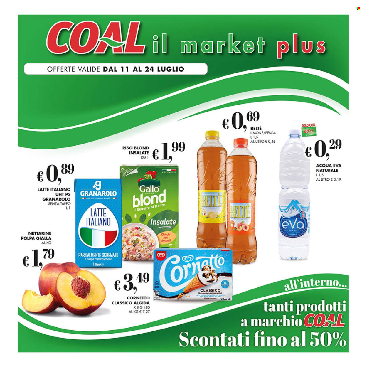 Volantino COAL - 11/7/2024 - 24/7/2024. Pagina 1