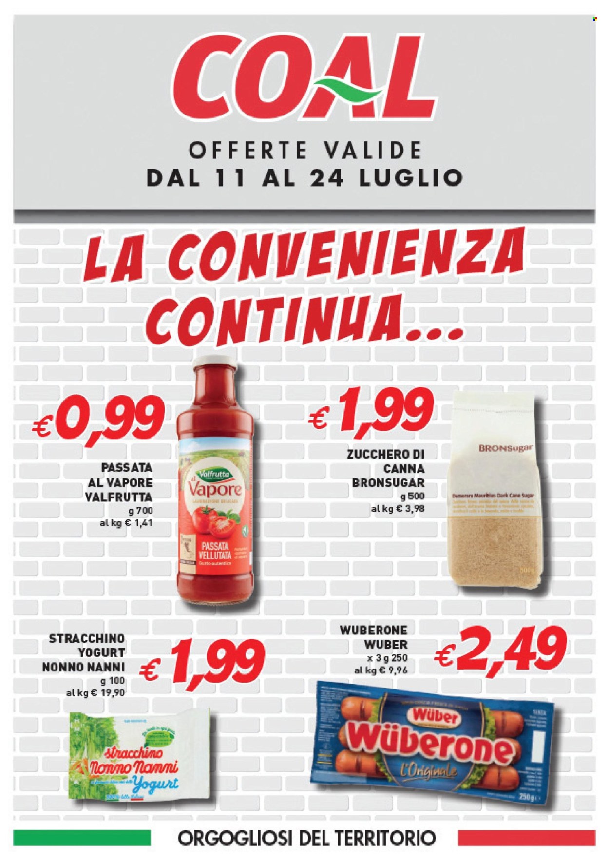 Volantino COAL - 11/7/2024 - 24/7/2024. Pagina 1