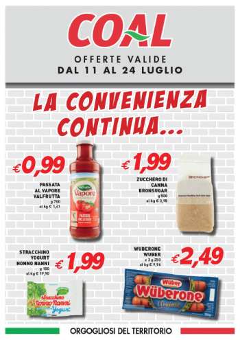 Volantino COAL - 11/7/2024 - 24/7/2024.