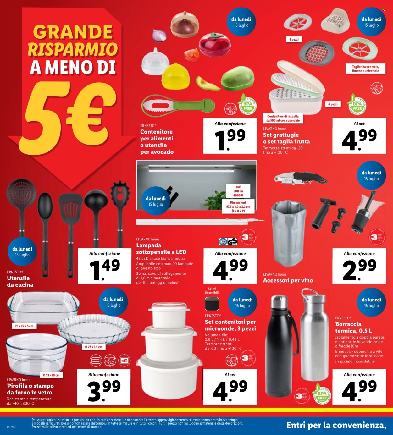 Volantino Lidl - 15/7/2024 - 21/7/2024. Pagina 18