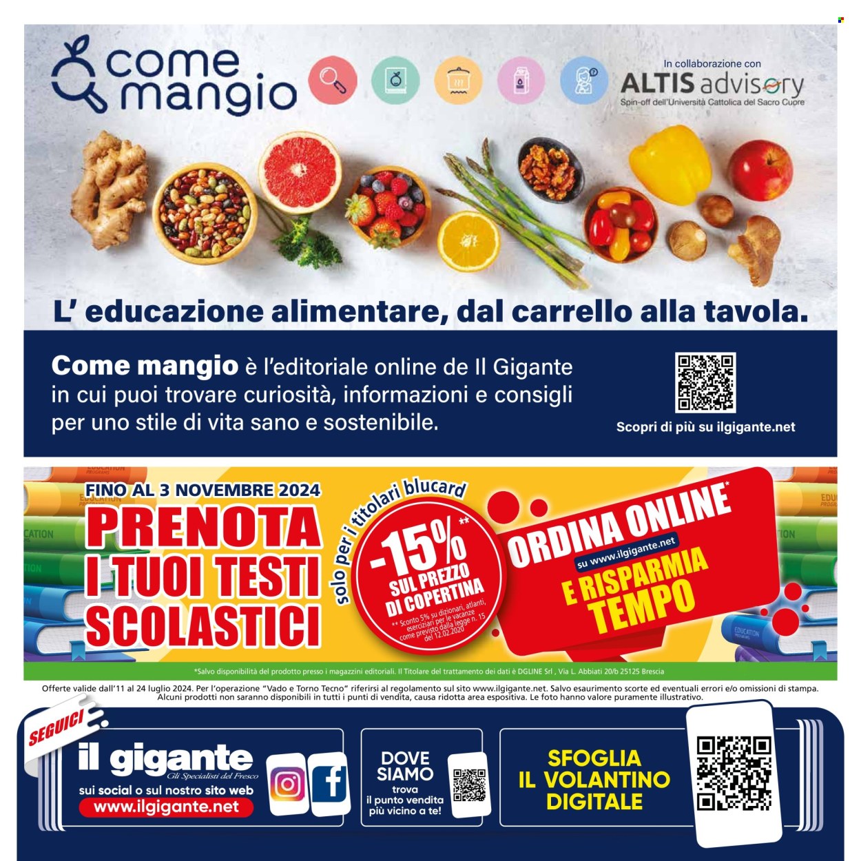 Volantino Il Gigante - 11/7/2024 - 24/7/2024. Pagina 30