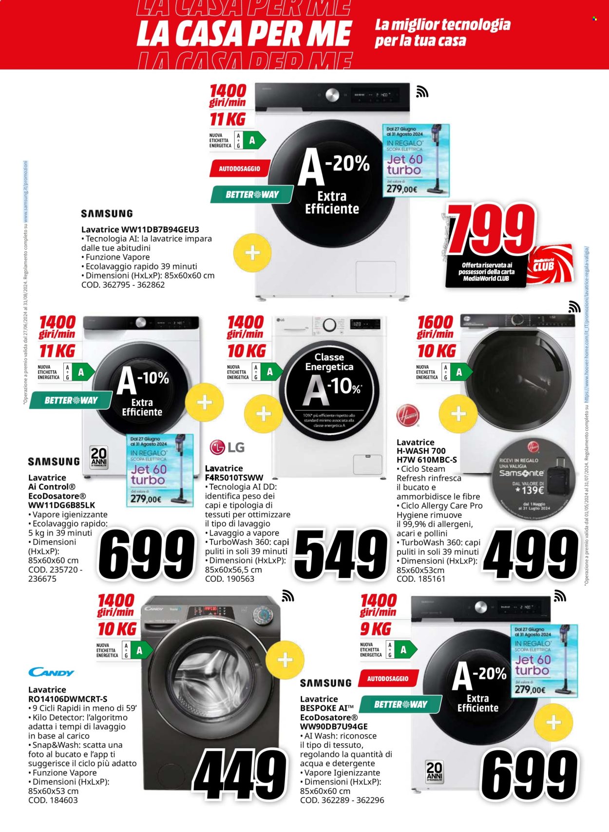 Volantino MediaWorld - 11/7/2024 - 31/7/2024. Pagina 10