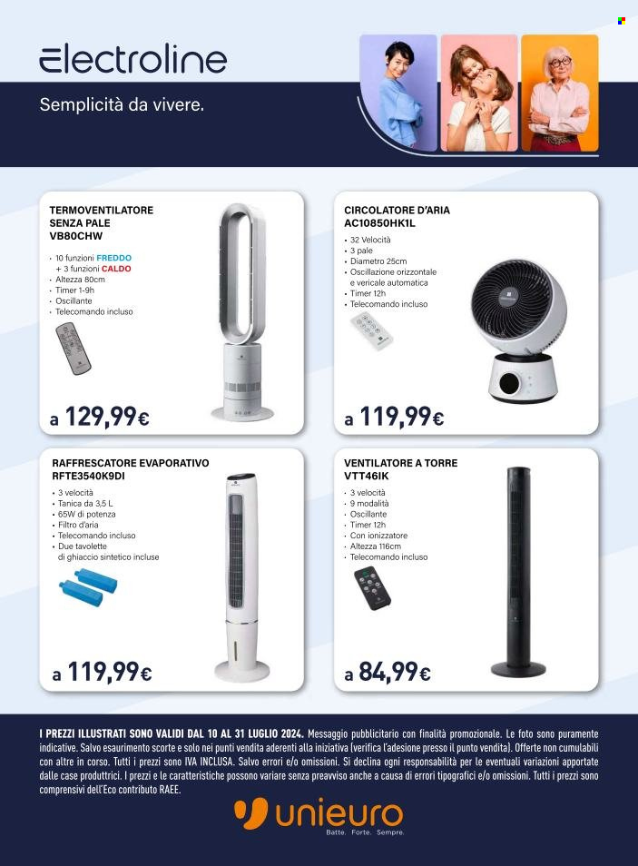 Volantino Unieuro - 10/7/2024 - 31/7/2024. Pagina 27