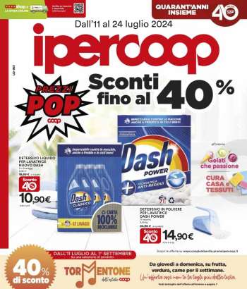 Volantino Coop - 11/7/2024 - 24/7/2024.