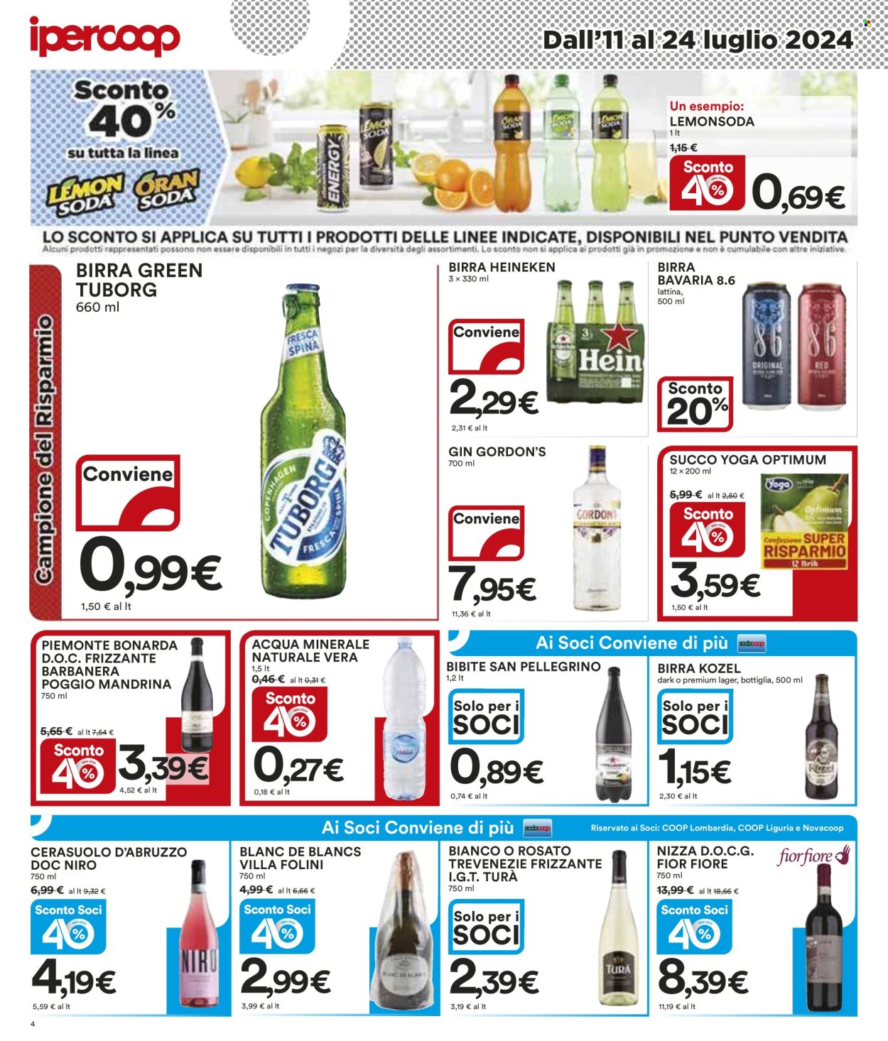 Volantino Coop - 11/7/2024 - 24/7/2024. Pagina 4