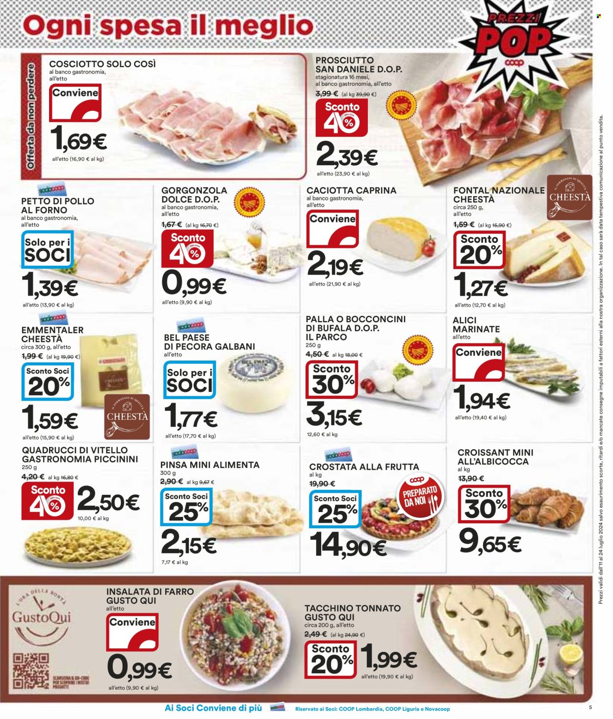 Volantino Coop - 11/7/2024 - 24/7/2024. Pagina 5