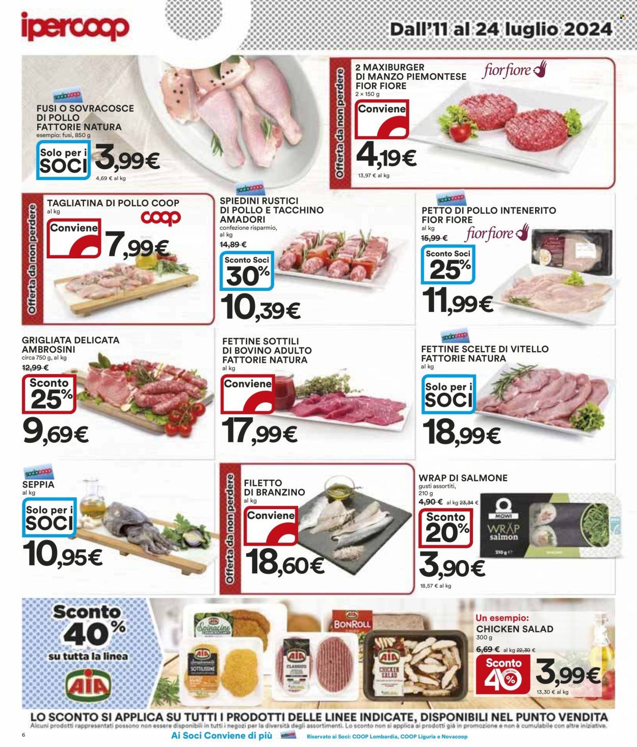 Volantino Coop - 11/7/2024 - 24/7/2024. Pagina 6