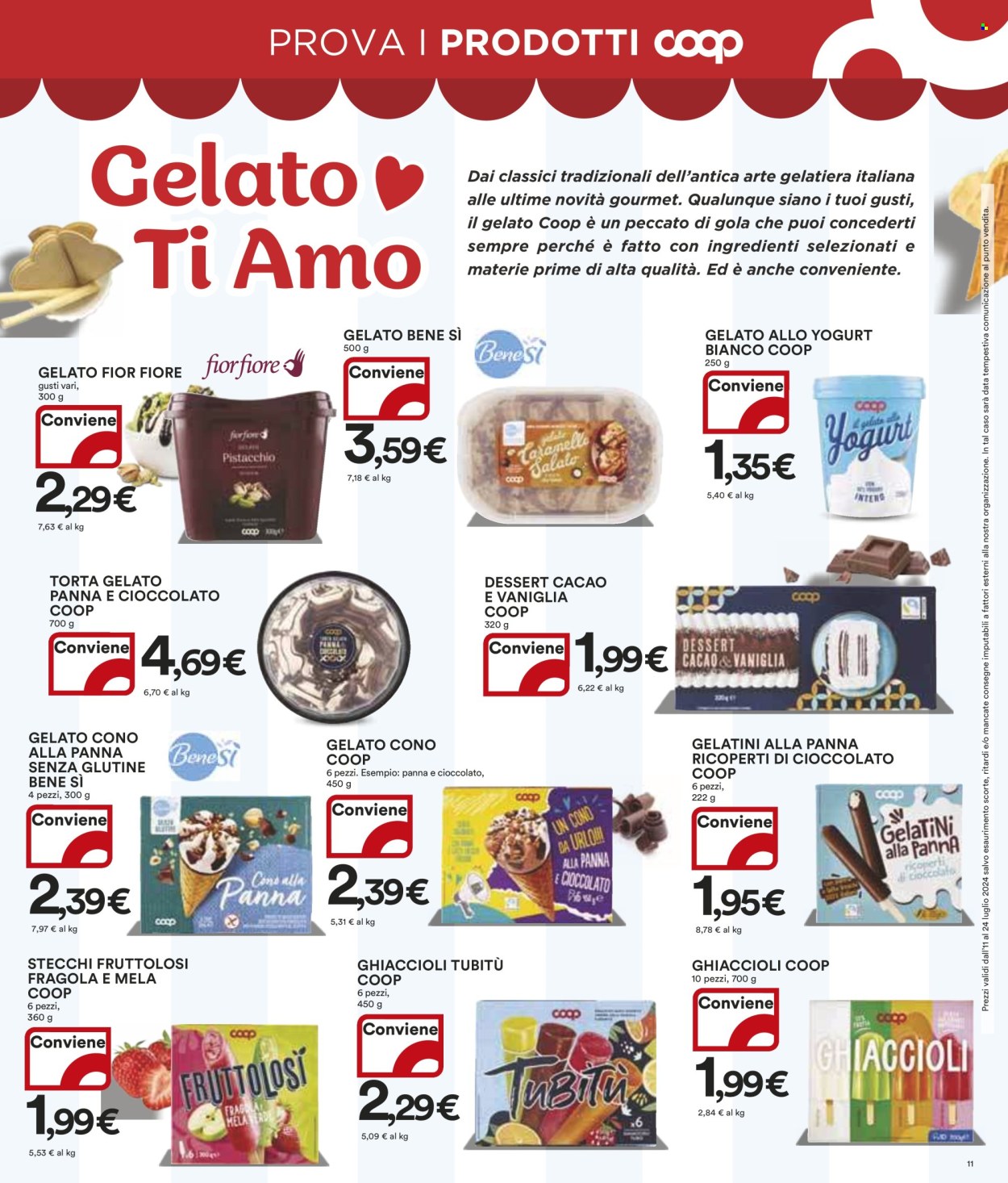 Volantino Coop - 11/7/2024 - 24/7/2024. Pagina 11
