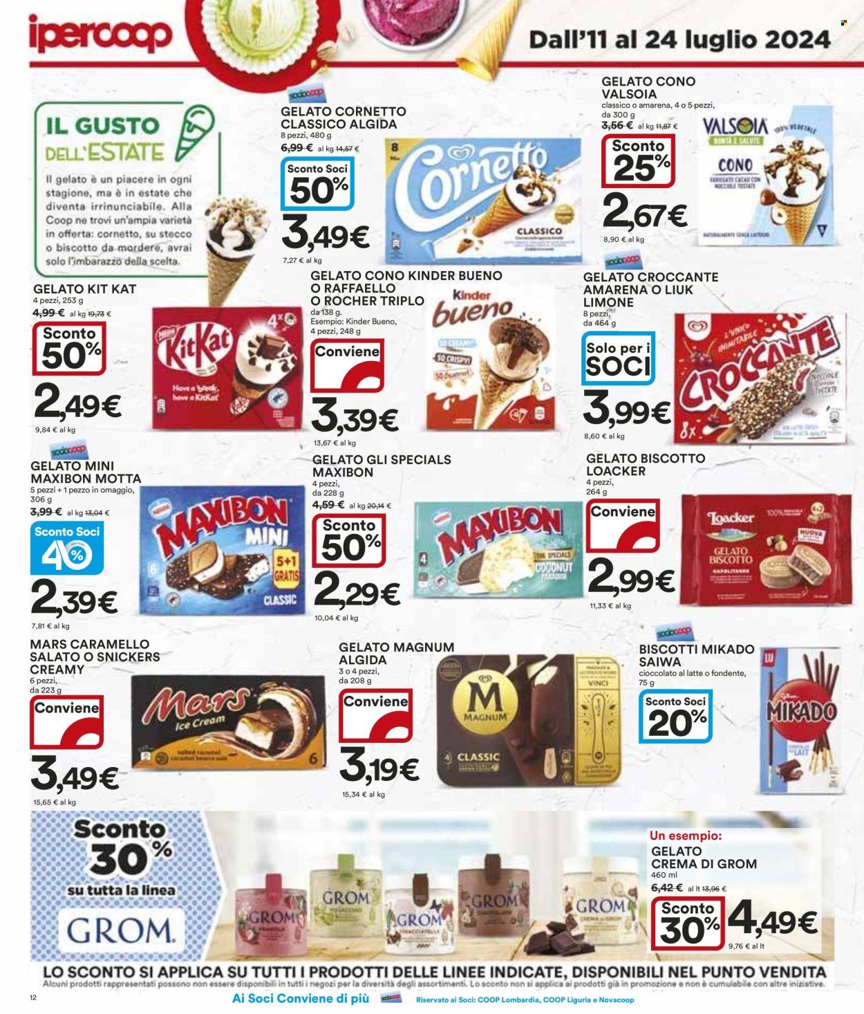 Volantino Coop - 11/7/2024 - 24/7/2024. Pagina 12