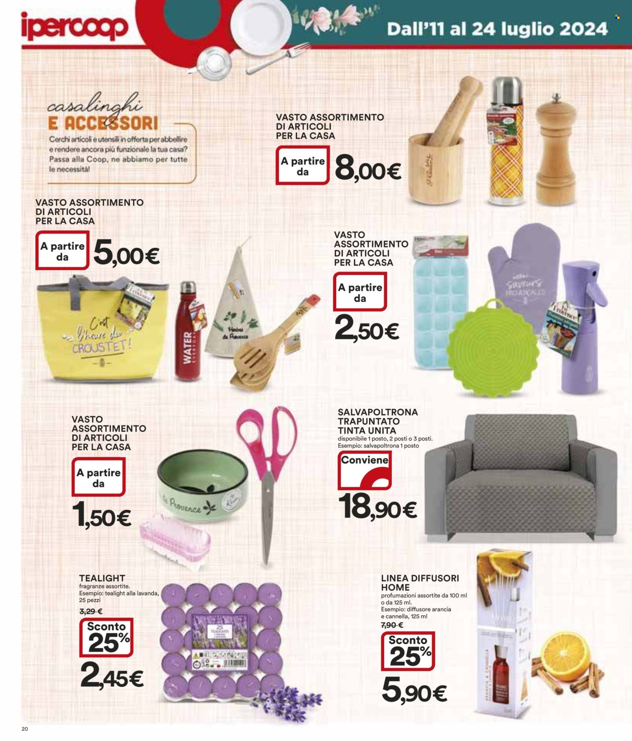 Volantino Coop - 11/7/2024 - 24/7/2024. Pagina 20