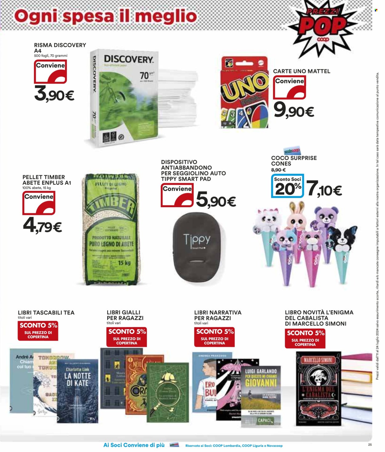 Volantino Coop - 11/7/2024 - 24/7/2024. Pagina 25