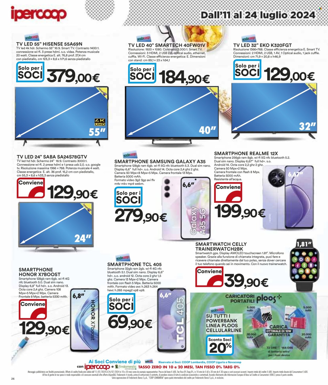Volantino Coop - 11/7/2024 - 24/7/2024. Pagina 26