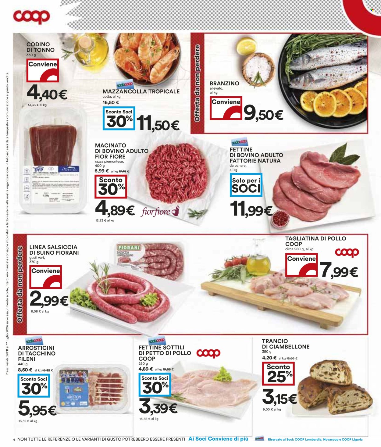 Leták Coop - 11.7.2024 - 17.7.2024. Strana 4