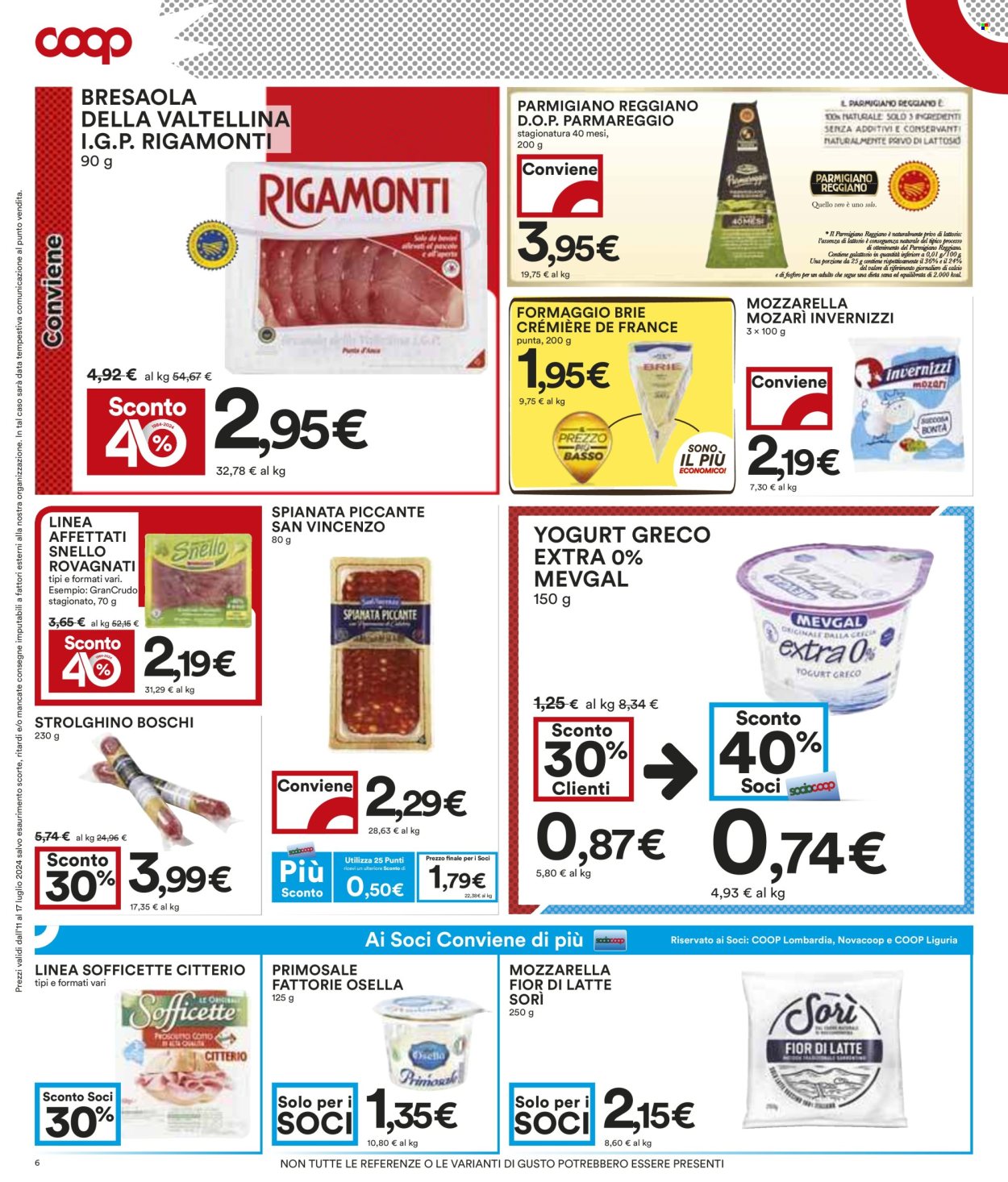 Leták Coop - 11.7.2024 - 17.7.2024. Strana 6