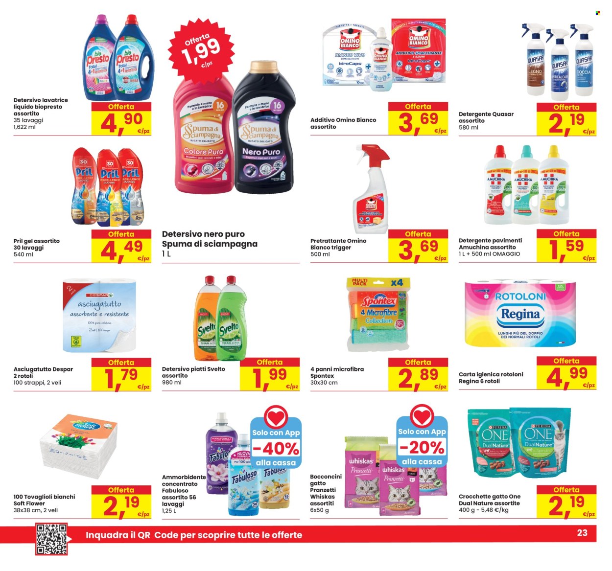 Volantino Eurospar - 11/7/2024 - 24/7/2024. Pagina 23