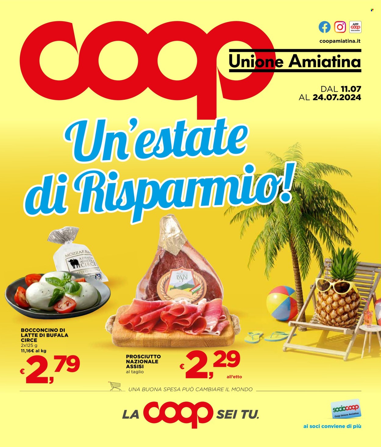Leták Coop - 11.7.2024 - 24.7.2024. Strana 1