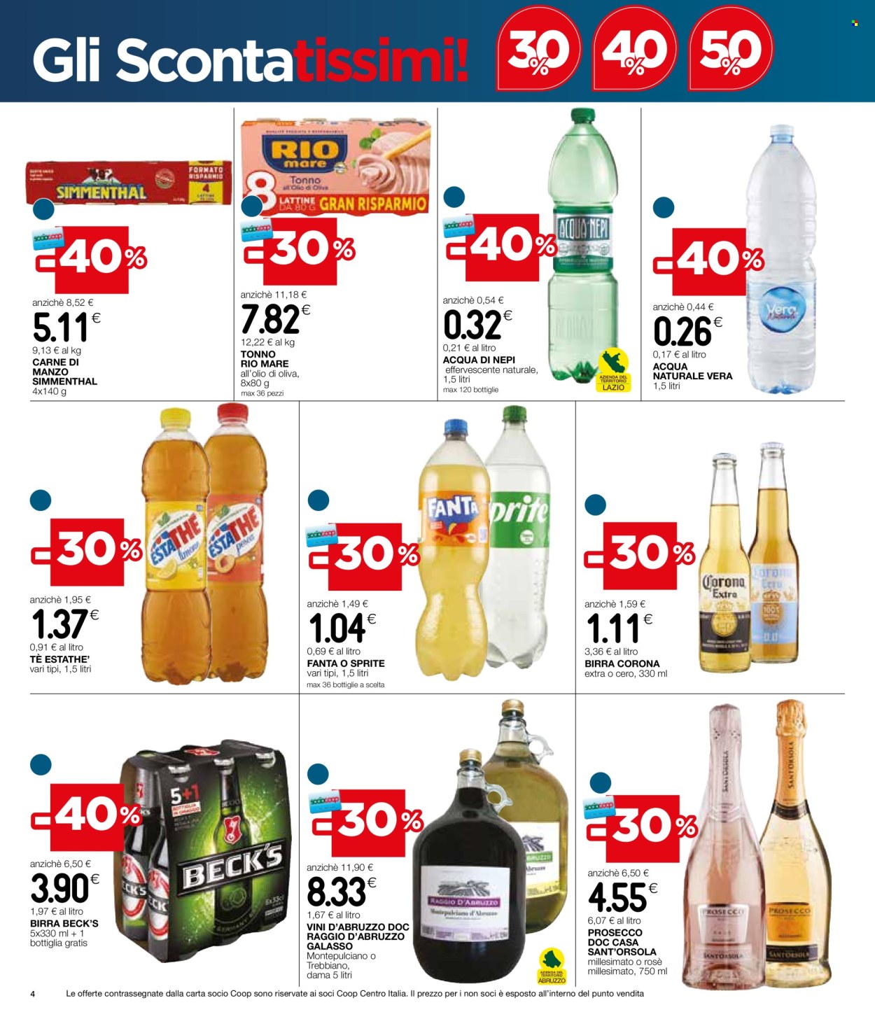Leták Coop - 11.7.2024 - 24.7.2024. Strana 4