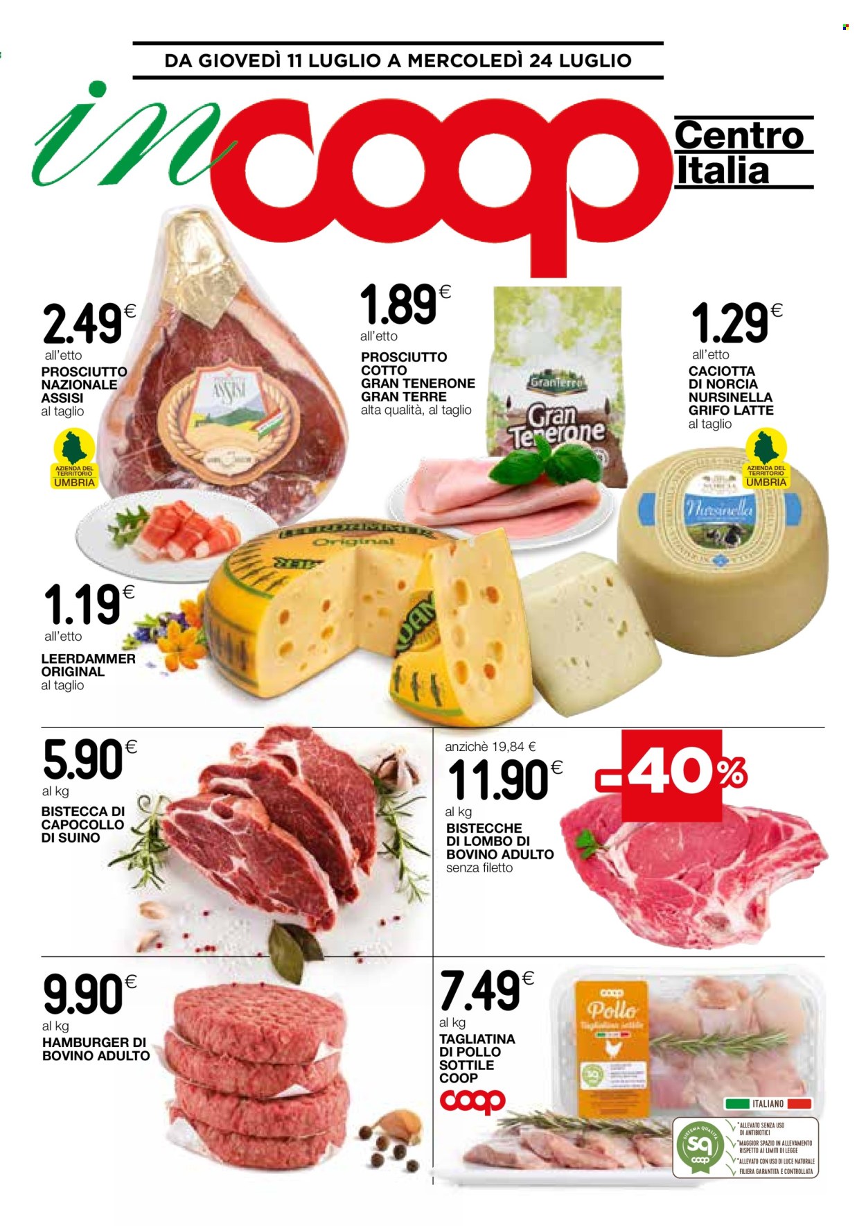 Leták Coop - 11.7.2024 - 24.7.2024. Strana 1