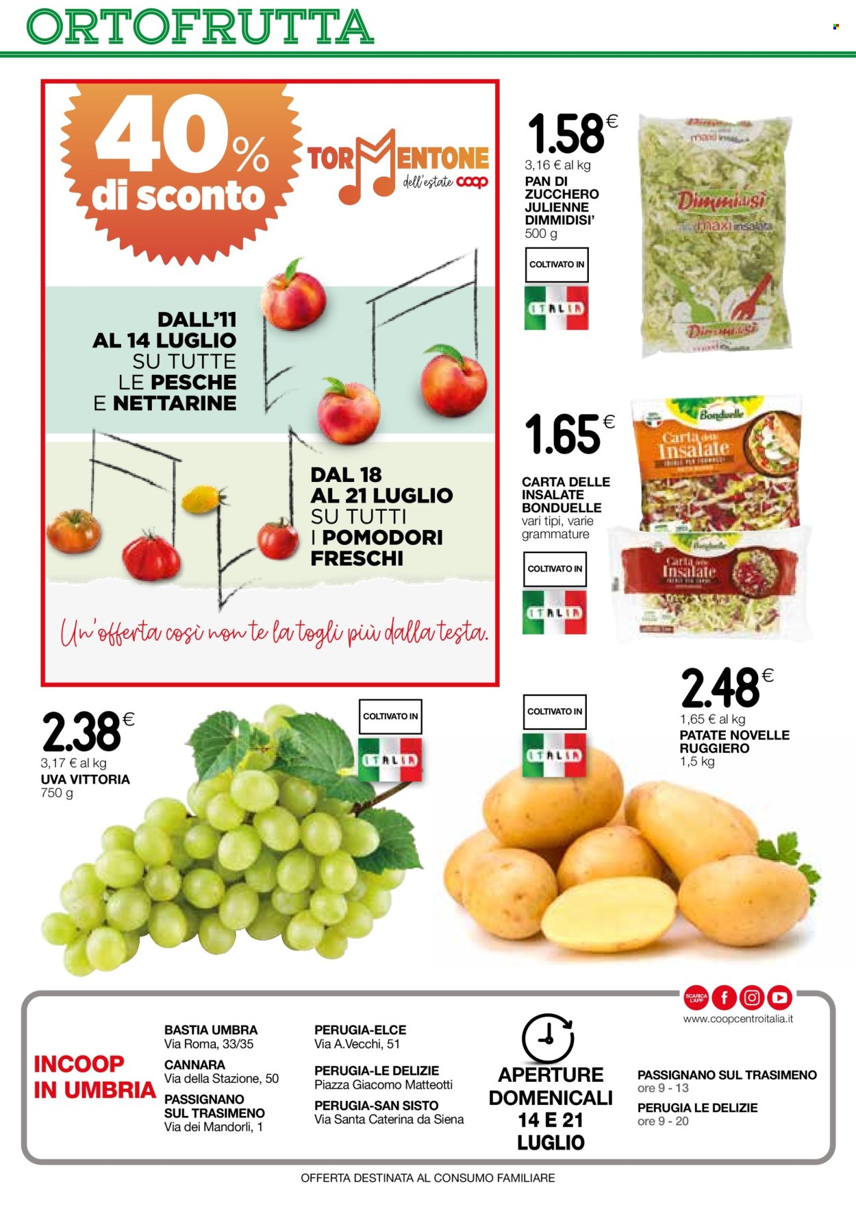 Leták Coop - 11.7.2024 - 24.7.2024. Strana 4