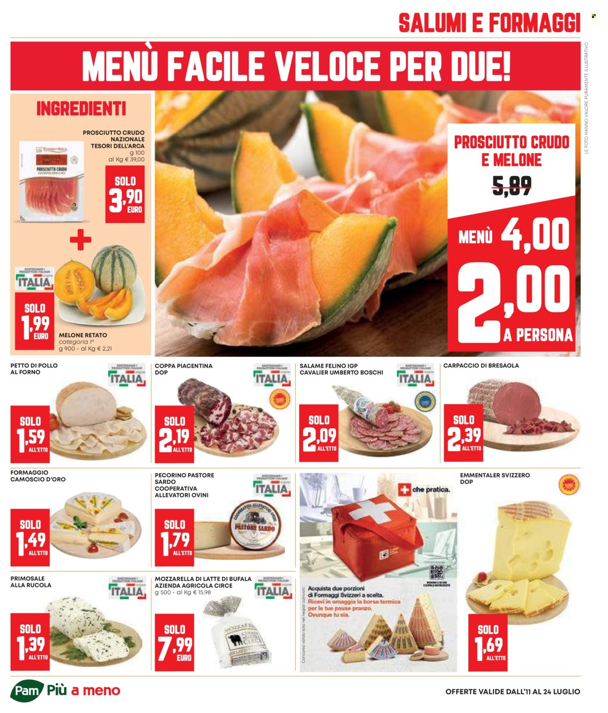Volantino Pam Panorama - 11/7/2024 - 24/7/2024. Pagina 13