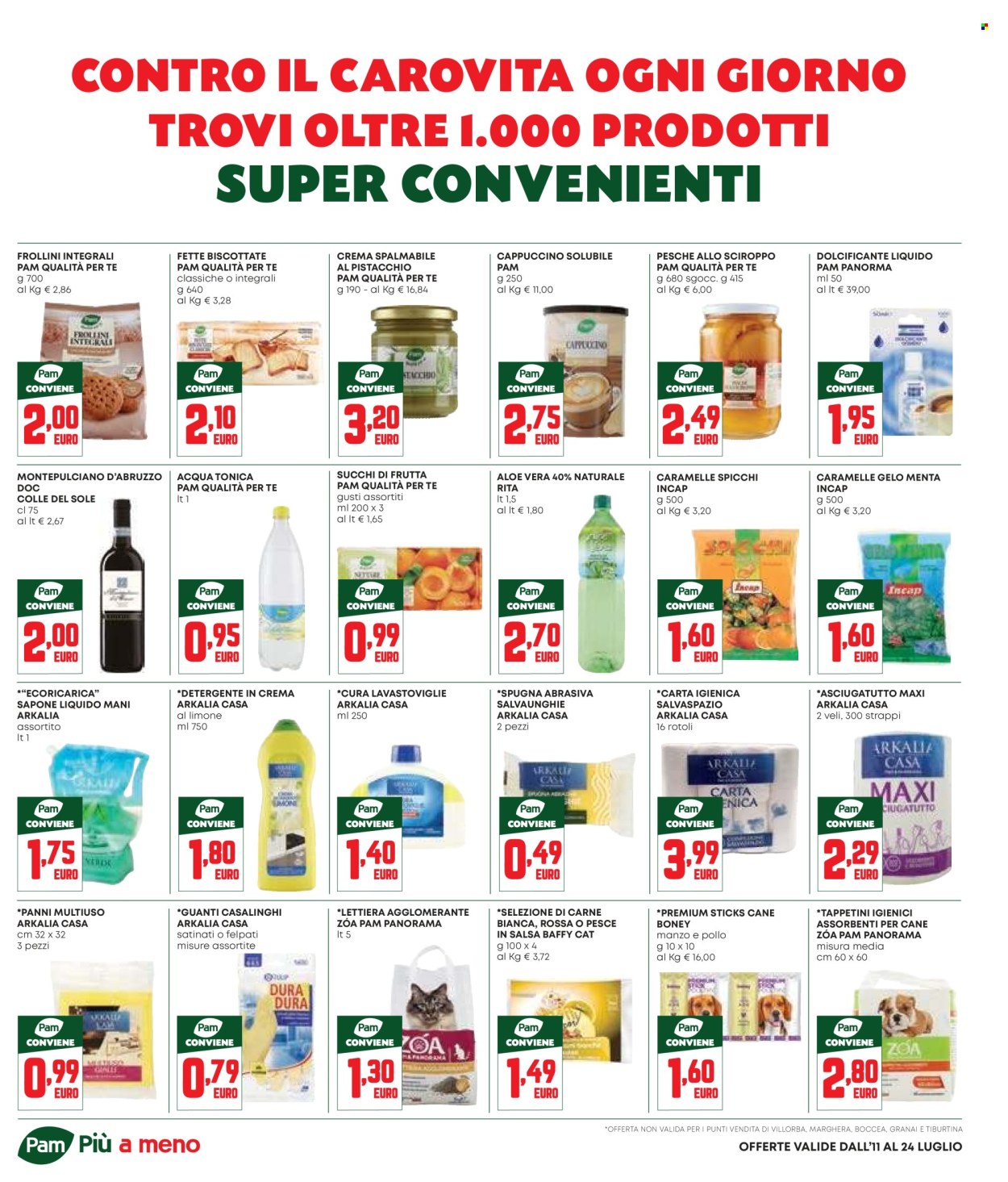 Volantino Pam Panorama - 11/7/2024 - 24/7/2024. Pagina 21