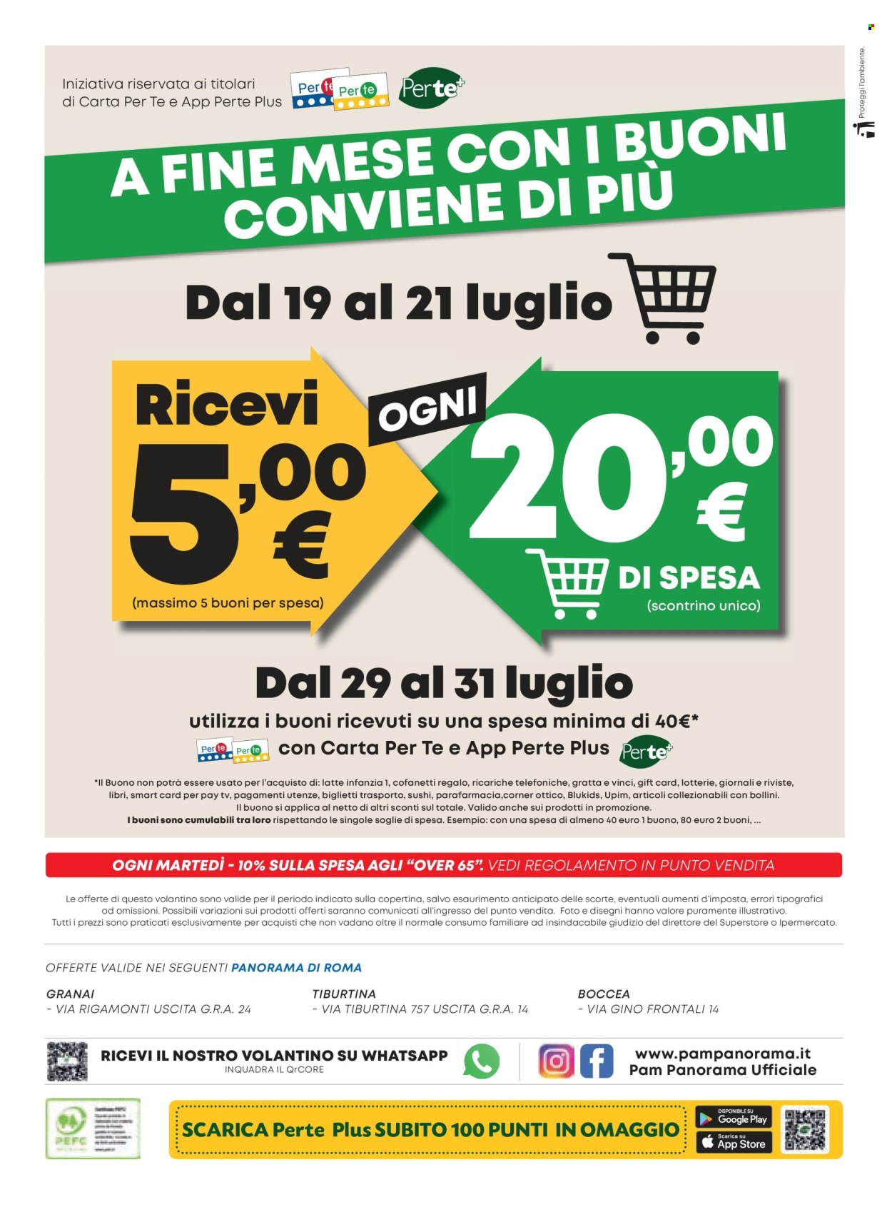 Volantino Panorama - 11/7/2024 - 24/7/2024. Pagina 32