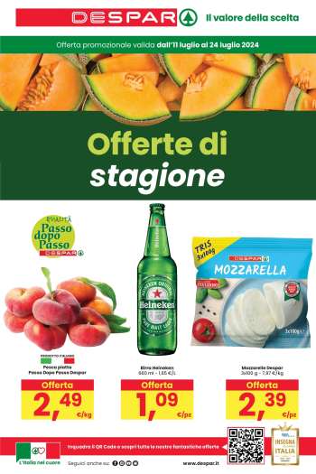 Volantino Despar - 11/7/2024 - 24/7/2024.