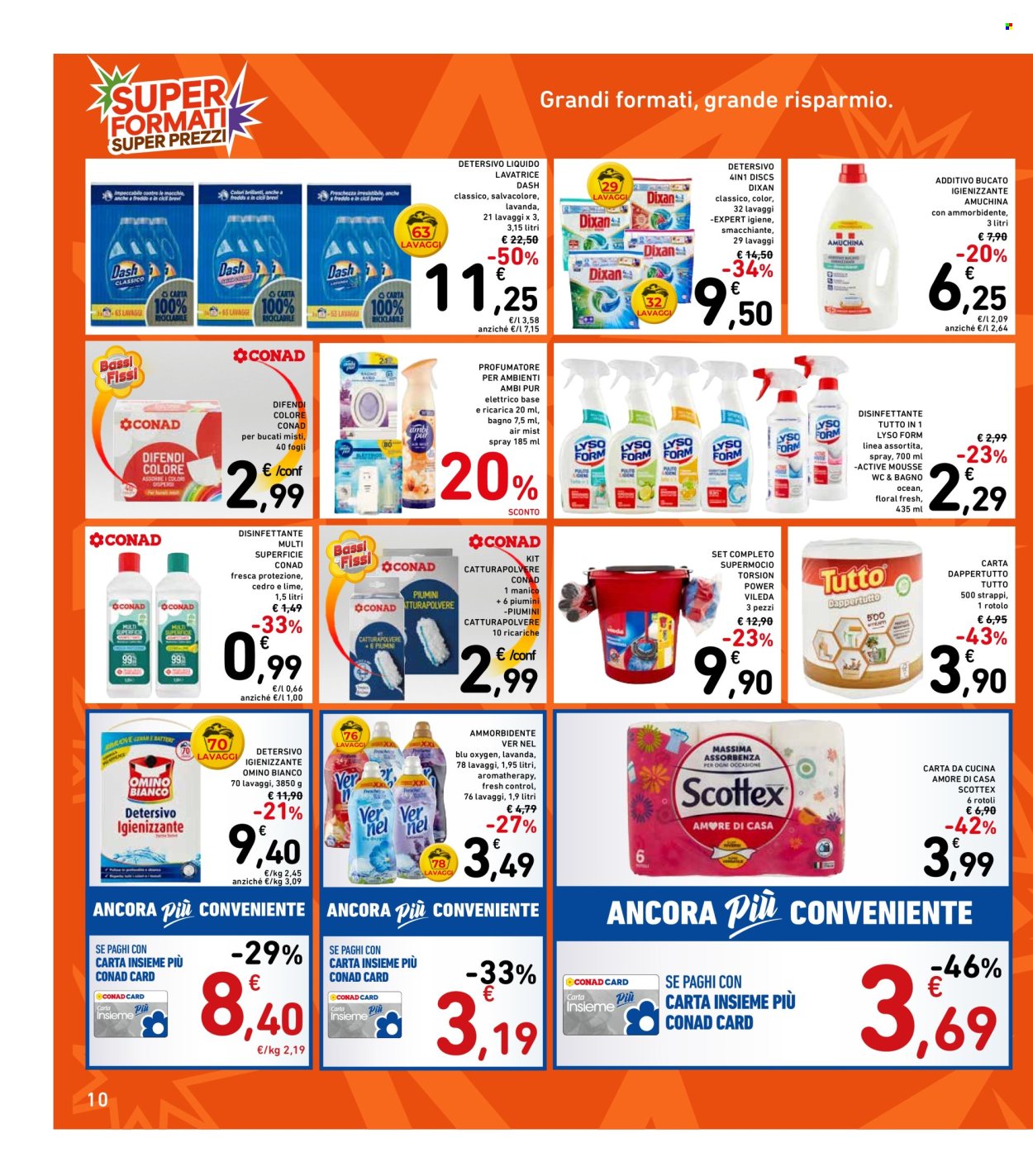 Volantino Spazio Conad - 19/7/2024 - 31/7/2024. Pagina 10
