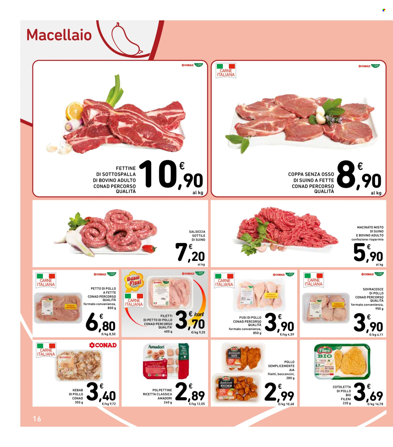 Volantino Spazio Conad - 19/7/2024 - 31/7/2024. Pagina 16
