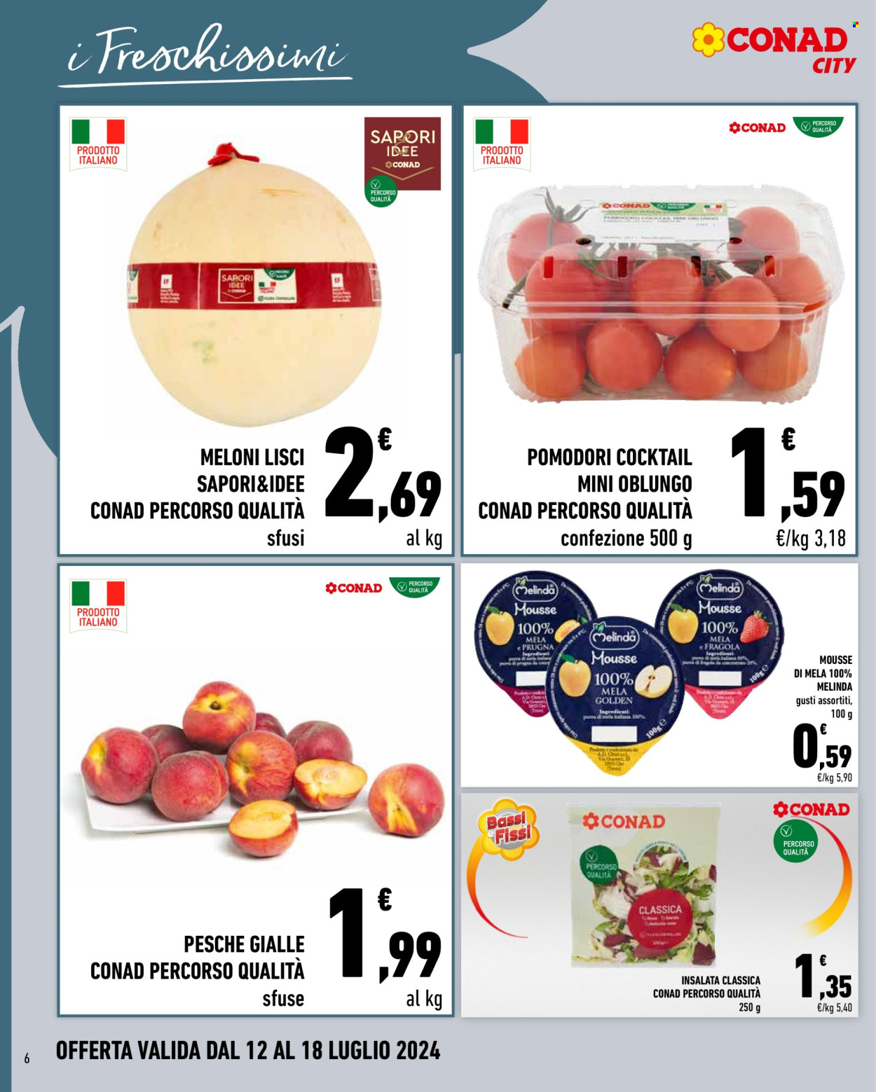Volantino Conad City - 12/7/2024 - 18/7/2024. Pagina 6