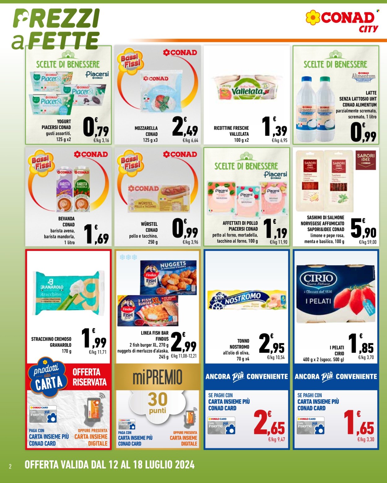 Volantino Conad City - 12/7/2024 - 18/7/2024. Pagina 2