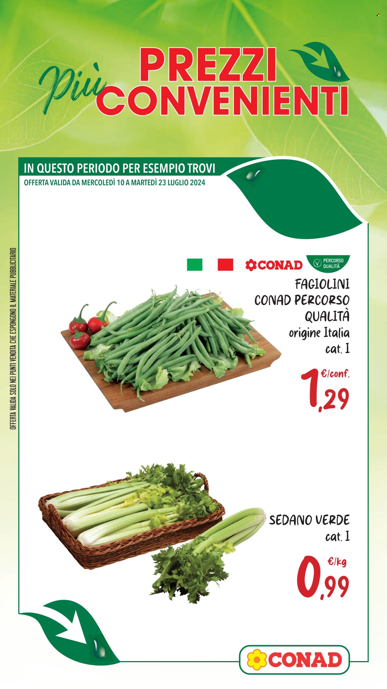 Leták Conad - 10.7.2024 - 23.7.2024. Strana 3