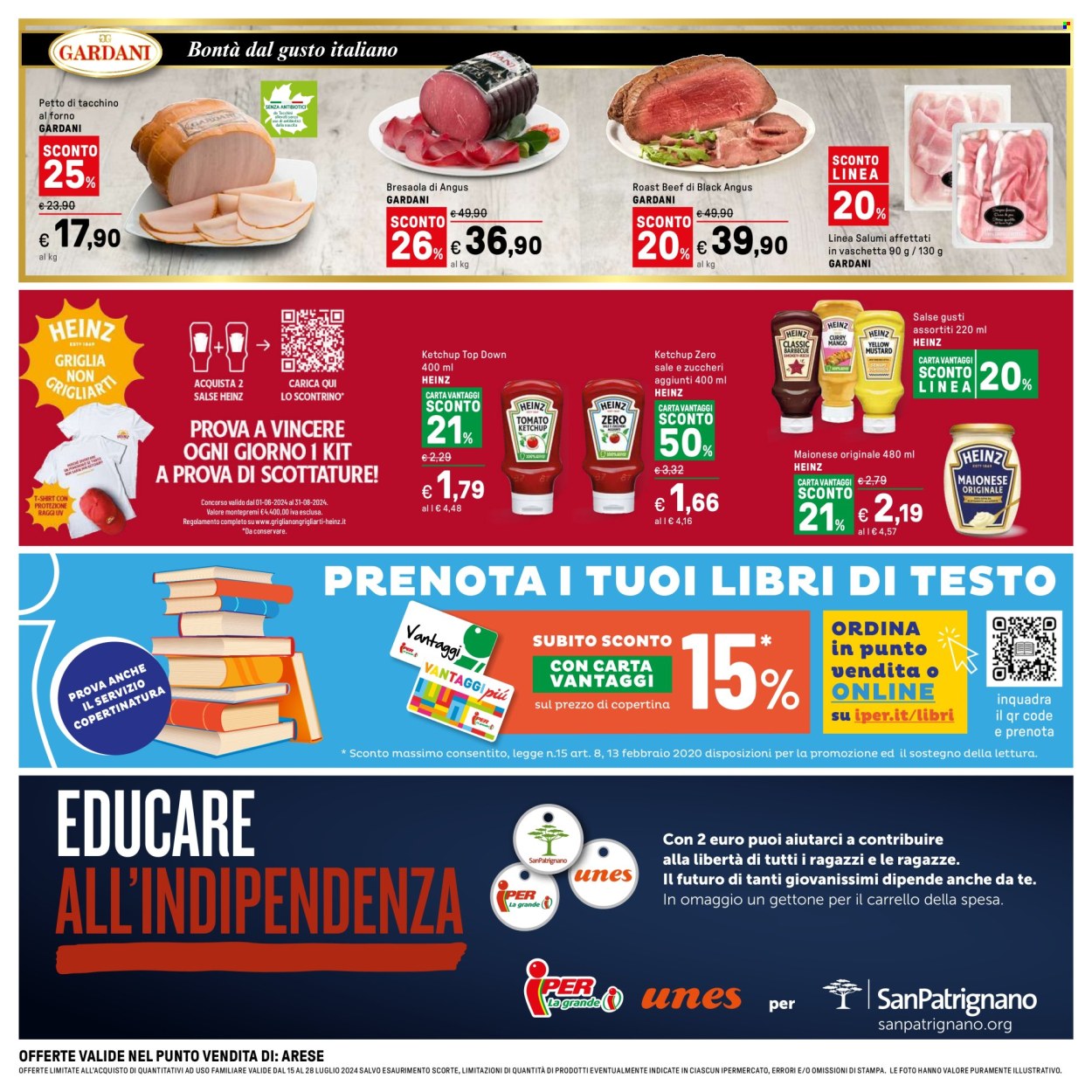 Volantino Iper, La grande i - 15/7/2024 - 28/7/2024. Pagina 38