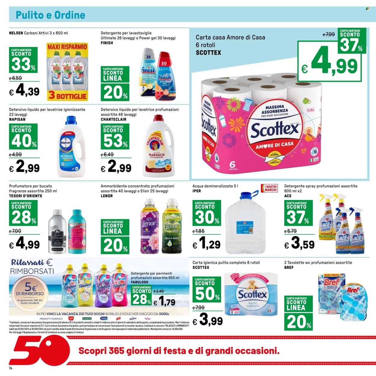 Volantino Iper, La grande i - 15/7/2024 - 25/7/2024. Pagina 14