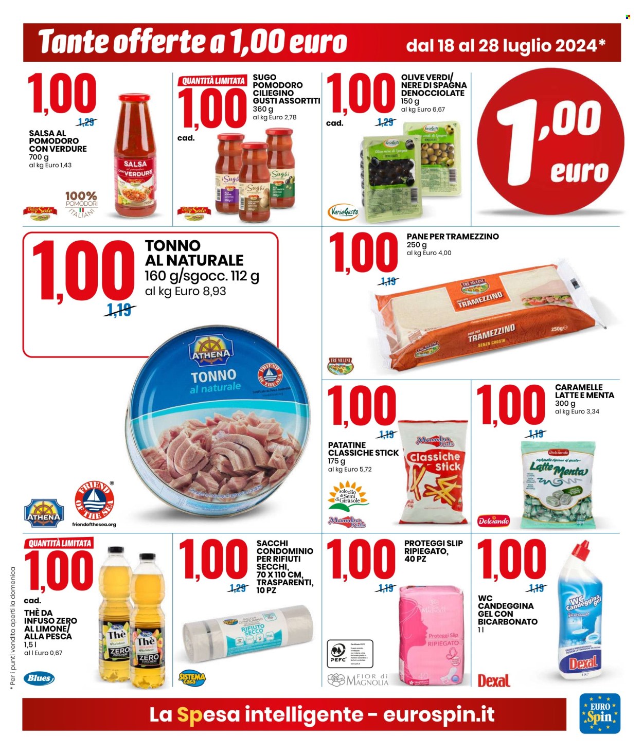 Volantino EuroSpin - 18/7/2024 - 28/7/2024. Pagina 3