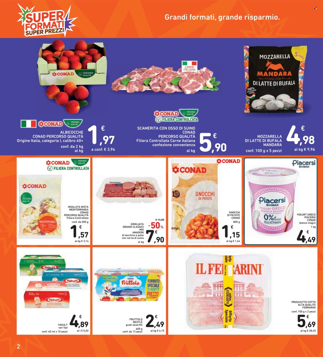 Volantino Spazio Conad - 19/7/2024 - 31/7/2024. Pagina 2